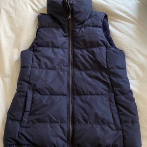 Navy blue vest